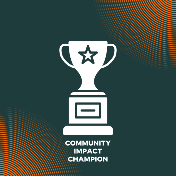 Headshot of COMMUNITY IMPACT CHAMPION