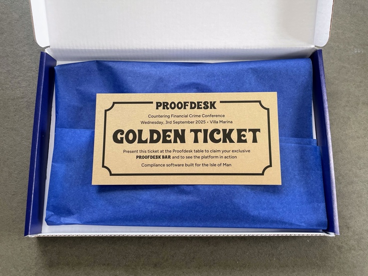 Proofdesk Golden Ticket